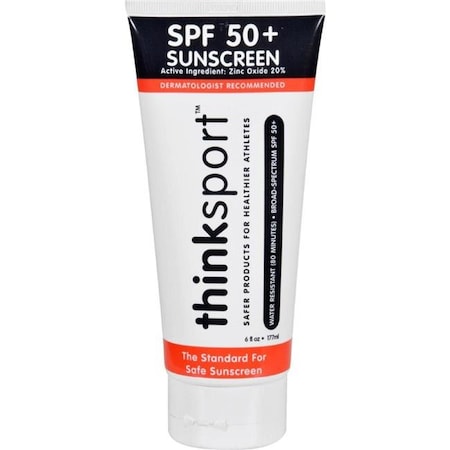 Thinksport Thinksport HG1527910 6 oz Sunscreen Safe Family Size; SPF 50 Plus HG1527910